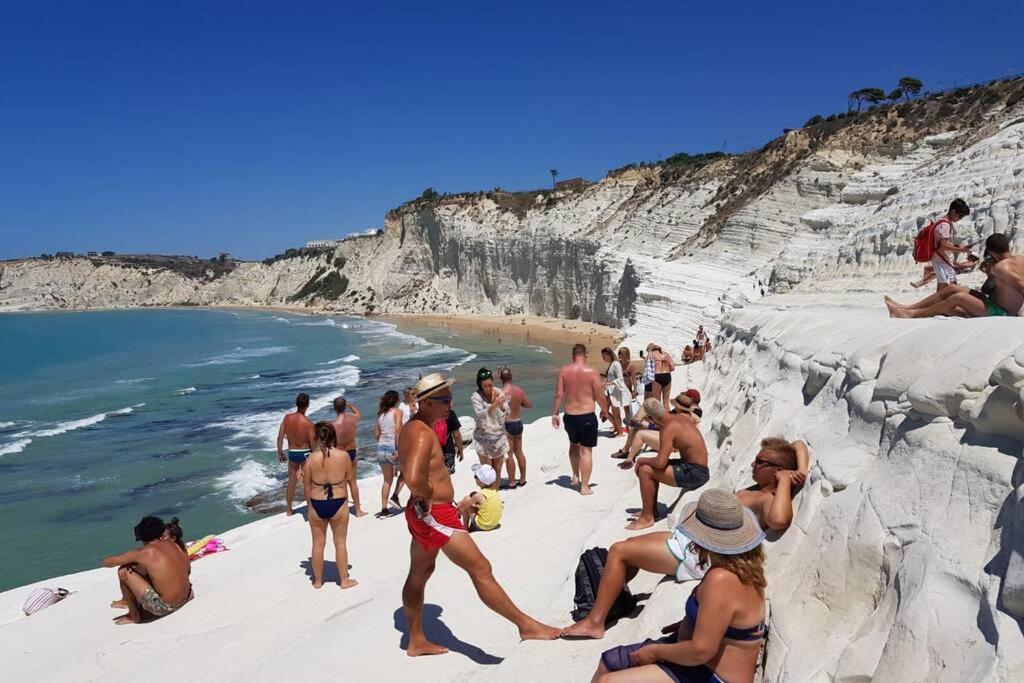 J M Villa Al Mare Con Veduta Spettacolare Sciacca Exterior foto